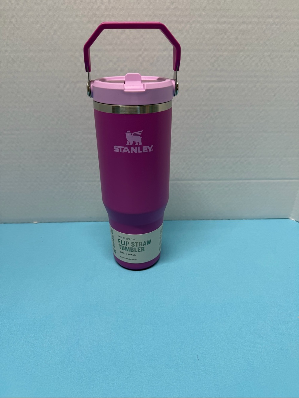 Stanley Flip Straw Tumbler - Magenta & Light Pink 30oz
